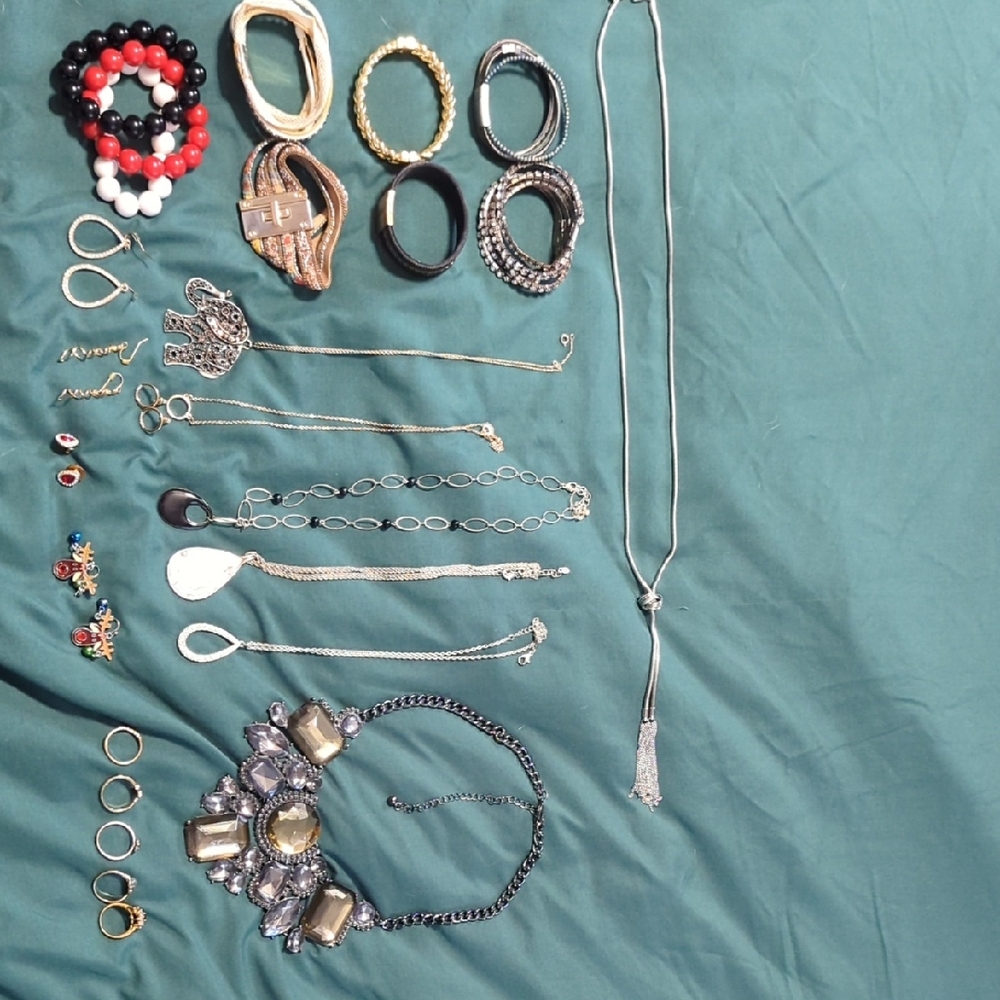 Collection Of Assorted Costume Jewelry